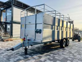 CYNKOMET Kurier 10 Állatszállító pótkocsi - 5 ÉV GARANCIA - AKCIÓS ÁRON