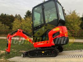 Kubota KX016-4 minikotró, kotrógép