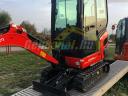 Kubota KX016-4 minikotró,  kotrógép