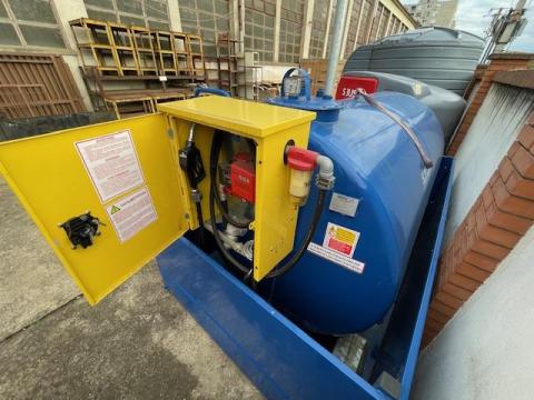 Fém gázolajkút (5000 literes,  telepített) Fém gázolajkút (5000 literes,  telepített)