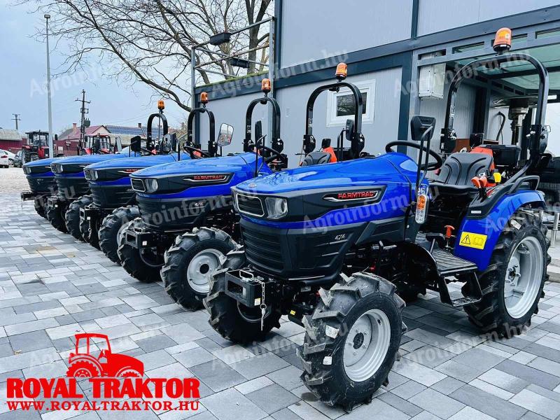 FARMTRAC 26 LE COMPACT TRAKTOR - 9 SEBESSÉGES - EGYEDI ÁRON