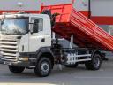 Scania R380 - 4x4 billenőplatós - darugémes teherautó Euro 4