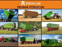 PÓTKOCSI KÉSZLETAKCIÓ!!! ÚJ PRONAR PÓTKOCSIK SZÉLES VÁLASZTÉKA KÉSZLETRŐL 3 ÉV GARANCIÁVAL