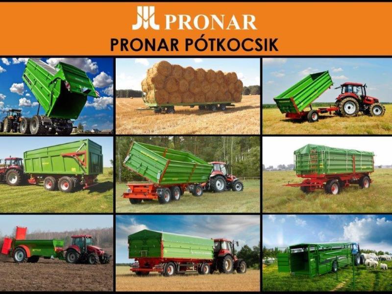 Pótkocsi készletakció! Új Pronar pótkocsik széles választéka készletről, azonnal, 3 év garanciával