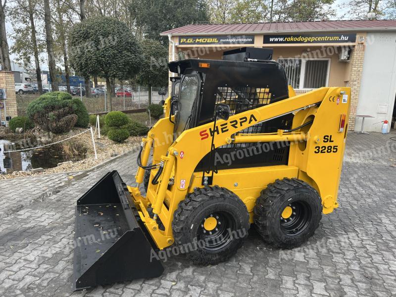 SHERPA SL3285 Yanmar m. klíma! Csúszókormányzású rakodó ÚJ