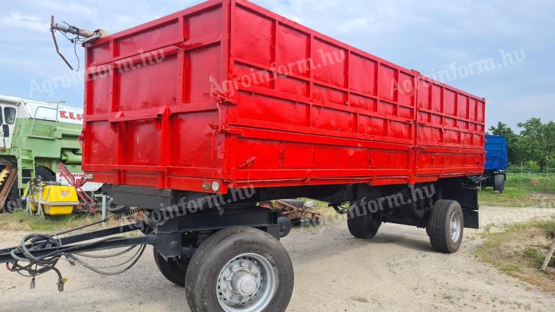 Smitz 16 pótkocsi eladó – billenős, ponyvás, jó állapotban