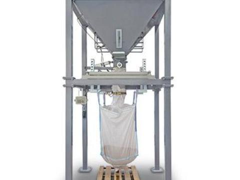 Felső mérleg elhelyezésű bruttó big-bag töltő berendezés Felső mérleg elhelyezésű bruttó big-bag töltő berendezés