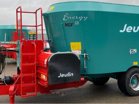 JEULIN Energy takarmány keverő-kiosztó kocsik 12 - 45 m3 JEULIN Energy takarmány keverő-kiosztó kocsik 12 - 45 m3