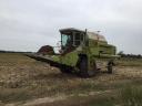 Claas Dominator 86 kalászos és szárzúzós kukoricaasztallal eladó
