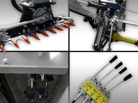 Hidraulikus hátsó mulcsozó/vágórúd Jansen HMS-100(180) kasza/rúd - IGJ Hidraulikus hátsó mulcsozó/vágórúd Jansen HMS-100(180) kasza/rúd - IGJ