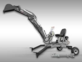 Jansen MB-360 minikotró, árokásó - IGJ