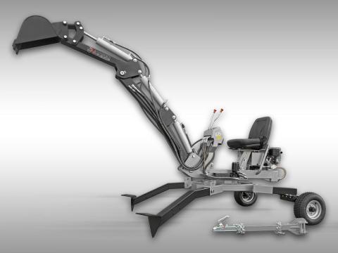 Jansen MB-360 minikotró,  árokásó - IGJ Jansen MB-360 minikotró,  árokásó - IGJ
