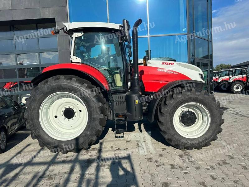 STEYR 6240 ABSOLUT CVT - ÚJ,  GYÁRI GARANCIÁLIS MG. ERŐGÉP - AZONNAL KÉSZLETRŐL