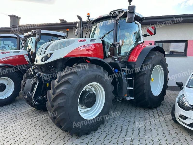 STEYR 6340 TERRUS CVT - ÚJ,  GYÁRI GARANCIÁLIS MG. ERŐGÉP - AZONNAL KÉSZLETRŐL