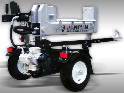 JANSEN HS-20DS63E,  20 t,  60 cm (villanymotor) dupla rönkhasító - IGJ JANSEN HS-20DS63E,  20 t,  60 cm (villanymotor) dupla rönkhasító - IGJ
