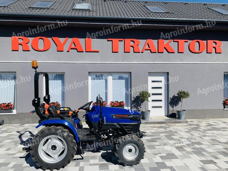 FARMTRAC 26 LE COMPACT TRAKTOR - 9 SEBESSÉGES - EGYEDI ÁRON