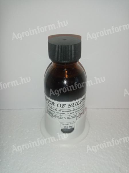 Kénmáj 100 ml patinázószer – Liver of sulphur