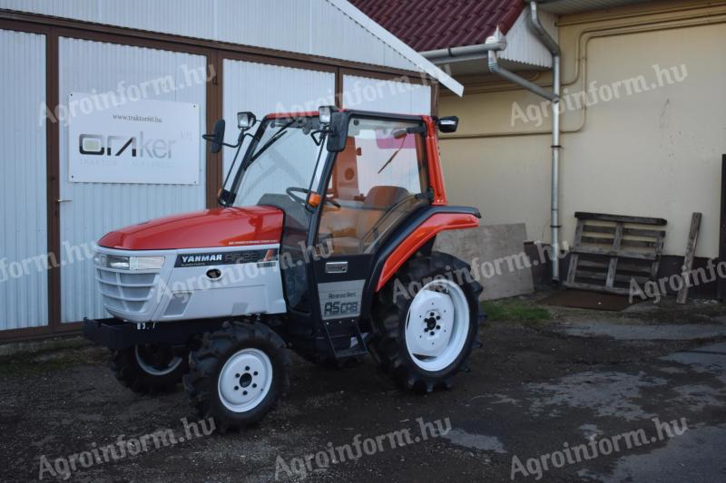 Yanmar AF22D gyári fülkés japán kistraktor 22 LE,  4WD