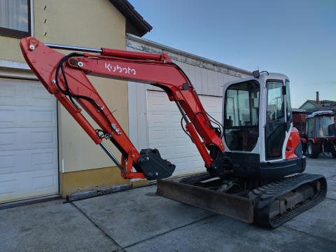 KUBOTA U50-3 ALPHA GUMILÁNCOS MIDI KOTRÓ GYORSCSERÉLŐVEL KUBOTA U50-3 ALPHA GUMILÁNCOS MIDI KOTRÓ GYORSCSERÉLŐVEL