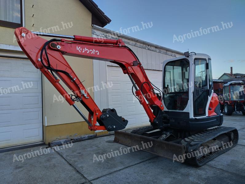 KUBOTA U50-3 ALPHA GUMILÁNCOS MIDI KOTRÓ GYORSCSERÉLŐVEL