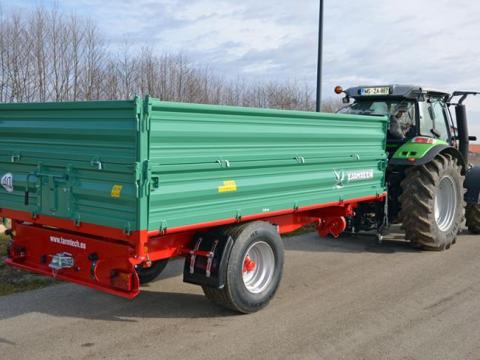 FARMTECH EDK 800 pótkocsi