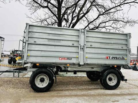 CYNKOMET 14 TONNÁS MEZŐGAZDASÁGI PÓTKOCSI - 5 ÉV GARANCIA CYNKOMET 14 TONNÁS MEZŐGAZDASÁGI PÓTKOCSI - 5 ÉV GARANCIA