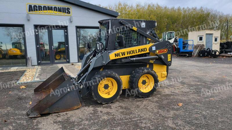 New Holland L150 csúszó kormányzású rakodó