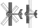 Gréder,  földgyalu traktorokhoz 250 cm / Deleks DDL-250