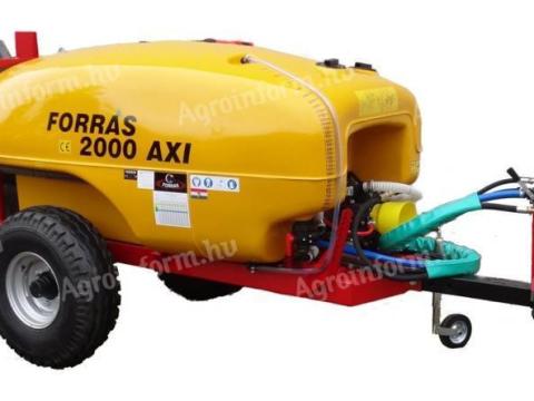 Forrás 2000 axiálventillátoros permetezőgép,  rövid szállítási határidővel Forrás 2000 axiálventillátoros permetezőgép,  rövid szállítási határidővel
