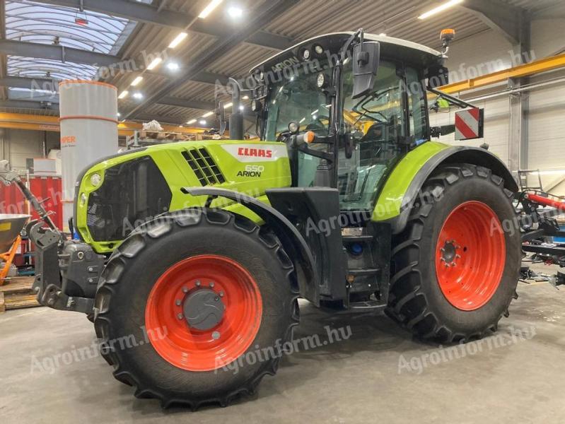 Claas Arion 650 Hexashift CIS traktor