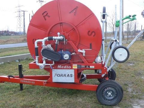Forrás 63/300R típusú öntöződob rövid szállítási határidővel Forrás 63/300R típusú öntöződob rövid szállítási határidővel