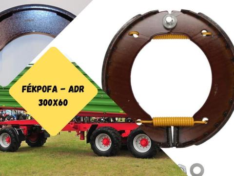 Pótkocsi fékpofa 300x60 és 350x60 mm ADR tengelyhez – Pronar, AJG stb. Pótkocsi fékpofa 300x60 és 350x60 mm ADR tengelyhez – Pronar, AJG stb.