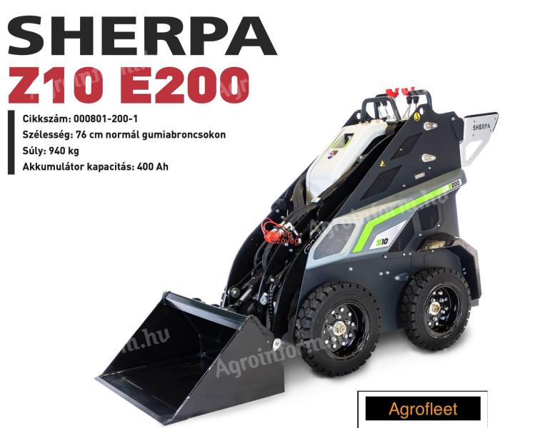 Sherpa Z10 E200 mini rakodó