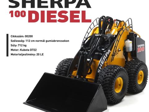 Sherpa 100 Diesel mini rakodó