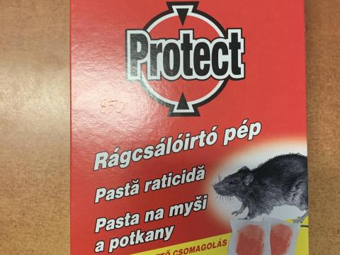 Protekct rágcsálóírtó pép 150g Protekct rágcsálóírtó pép 150g