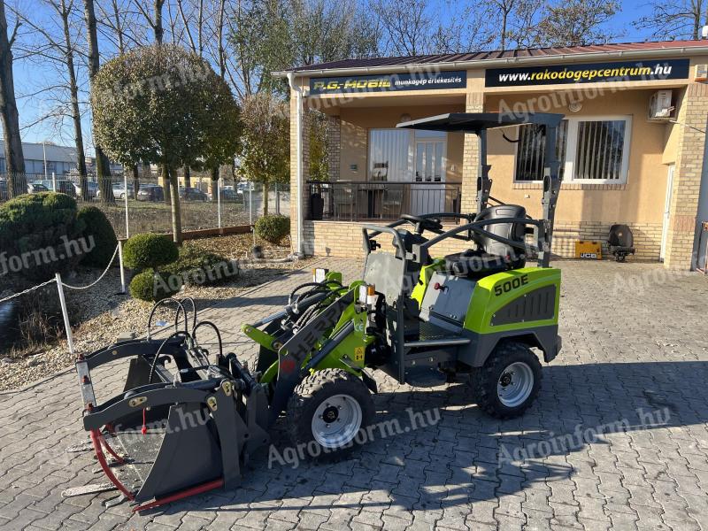 SHERPA 500E 60V 150A elektromos mini rakodó AKCIÓS AJÁNDÉK ADAPTEREKKEL