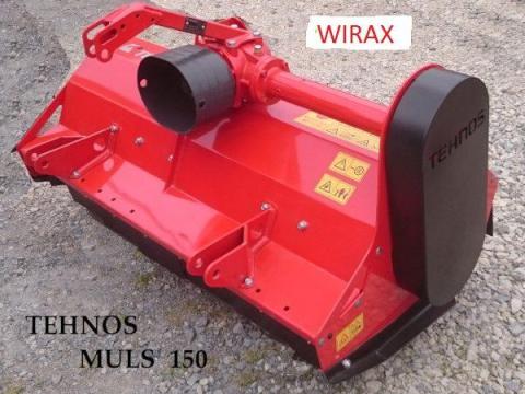 TEHNOS MU 170 LW típusú szárzúzók 170 cm, kardánnal, mechanikus eltolással TEHNOS MU 170 LW típusú szárzúzók 170 cm, kardánnal, mechanikus eltolással