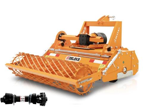 Talajmaró – kultivátor - DELEKS DFU-160 – hátsó rögtörő hengerrel Talajmaró – kultivátor - DELEKS DFU-160 – hátsó rögtörő hengerrel