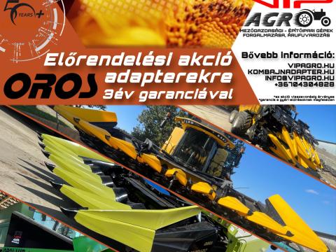 Új OROS napraforgó és kukorica kombájn adapterek 3év garanciával VIP AGRO Kft Új OROS napraforgó és kukorica kombájn adapterek 3év garanciával VIP AGRO Kft