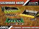 Új OROS napraforgó és kukorica kombájn adapterek akcióban VIP AGRO Kft