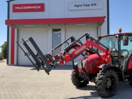 McCormick X4.080 ÚJ klímás homlokrakodós olcsó kis traktor eladó ÁTK és Kertészeti támogatásba illeszkedik