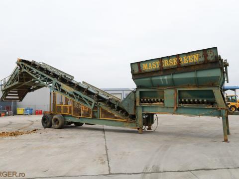 Masterskreen Invader mobil osztályozó gép Masterskreen Invader mobil osztályozó gép