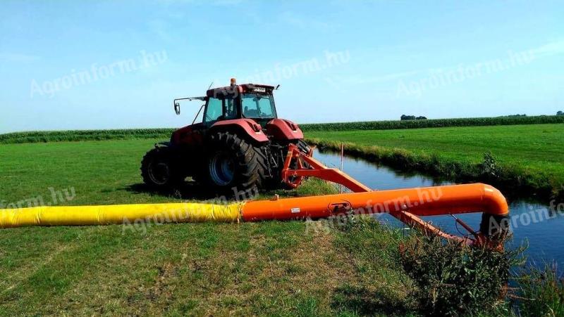 Traktormeghajtású vízátemelő szivattyú + vízszállító tömlő