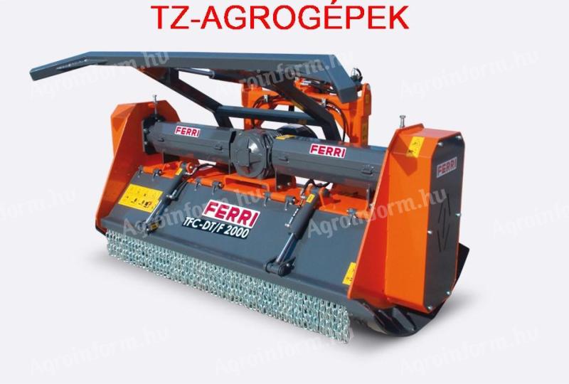 FERRI TFC-DT/F -2000 és 2200 erdészeti zúzók