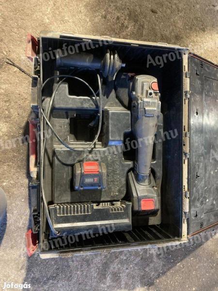 Würth szett flex+Ütvecsavarozó 2000nm koffer akksi töltő