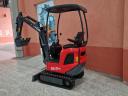 Everun ERE12 Pro mini forgó kotró Kubota motorral