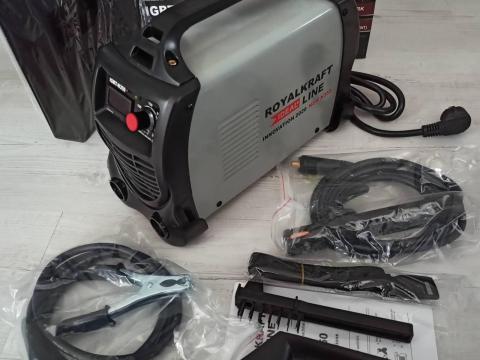 Inverteres Hegesztő 300A Ívhegesztő LCD-s * RoyalKraft IDEAL+ Line IGBT-N350 * Hegesztőgép Inverteres Hegesztő 300A Ívhegesztő LCD-s * RoyalKraft IDEAL+ Line IGBT-N350 * Hegesztőgép