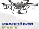 DJI Agras T10 mezőgazdasági permetező drón