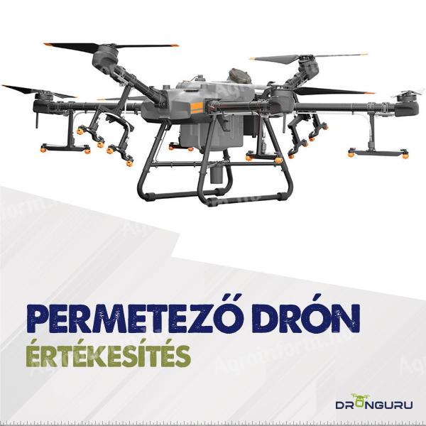 DJI Agras T10 mezőgazdasági permetező drón