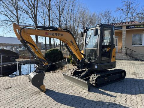 SHERPA WE40-Z Kubota motor,  klíma - forgókotró ÚJ SHERPA WE40-Z Kubota motor,  klíma - forgókotró ÚJ